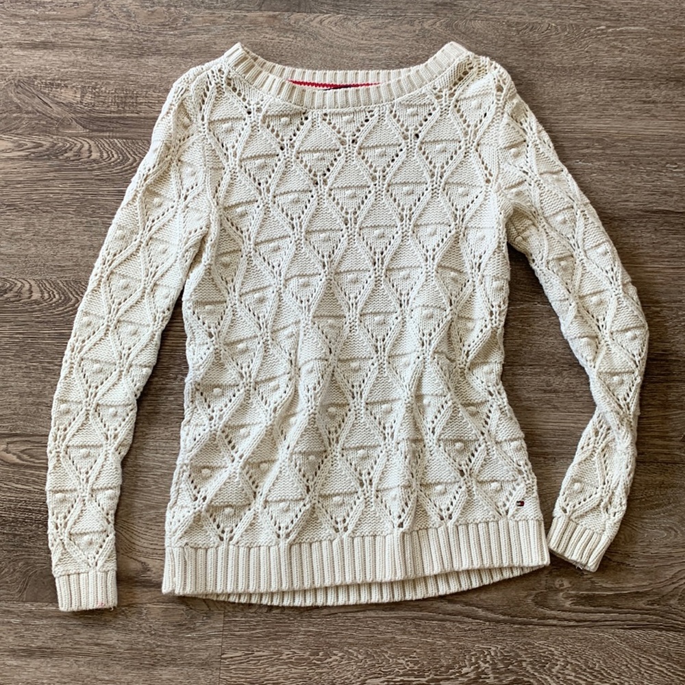 Tommy Hilfiger Cream Sweater